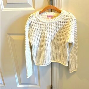 Design History Cream Knit Sweater size 5 NWOT Childs